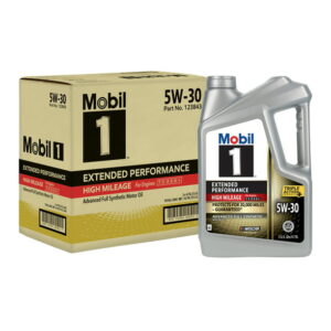 Brand Mobil 1 Motor Oil Viscosity 5W - 30 Manufacturer Part Number 123843-3 Model 123843 - 3 Manufacturer ExxonMobil Assembled Product Dimensions (L x W x H) 14.30 x 13.40 x 8.70 Inches
