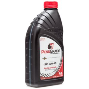 Brad Penn Oil 20W-50 Partial Synthetic Racing Oil 12 Pack With Funnel