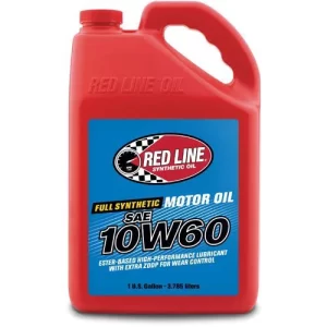 Red Line Oil 10W60 Synthetic Motor Oil 1 Gallon