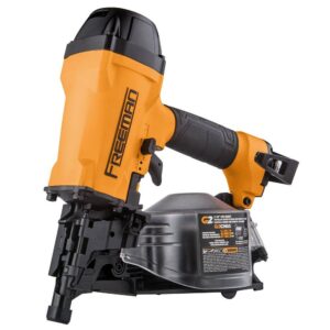 Freeman G2CN65 2nd Generation Pneumatic 15 Degree 2-1/2 in. Coil Siding Nailer with Metal Belt Hook and 1/4 in. NPT Air Connector