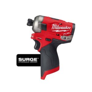 Milwaukee 2551-20 M12 FUEL SURGE 12V Lithium-Ion Brushless Cordless 1/4 in. Hex Impact Driver (Tool-Only)