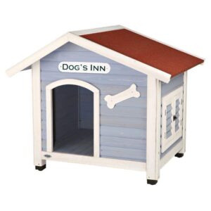 TRIXIE 39513 Dog's Inn Dog House in Blue/White