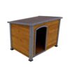 Foobrues MAR230361P 44.5 in. W Wooden Dog House Dog Kennel for Outdoor and Indoor