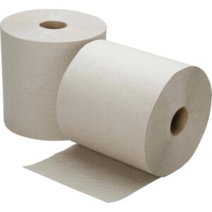 SKILCRAFT NSN5915823 800 ft. L Natural Recycled Paper Towel Roll (6-Rolls per Pack)