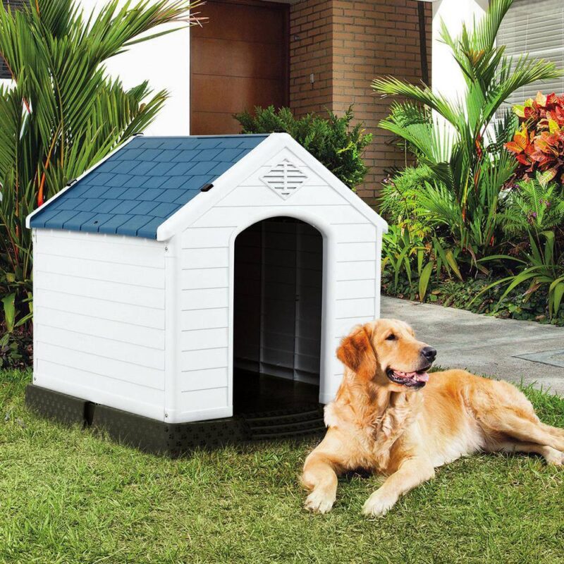 white and blue angeles home dog houses m70 8ps65 c3 1200