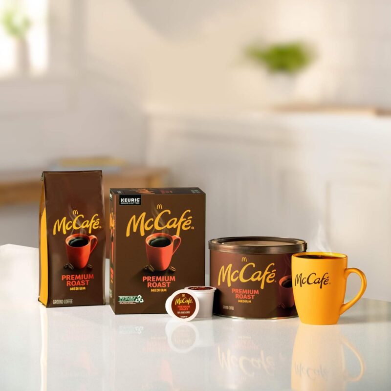 McCafe Premium Roast Coffee Single Serve Keurig K Cup Pods Medium Roast 84 Count 10
