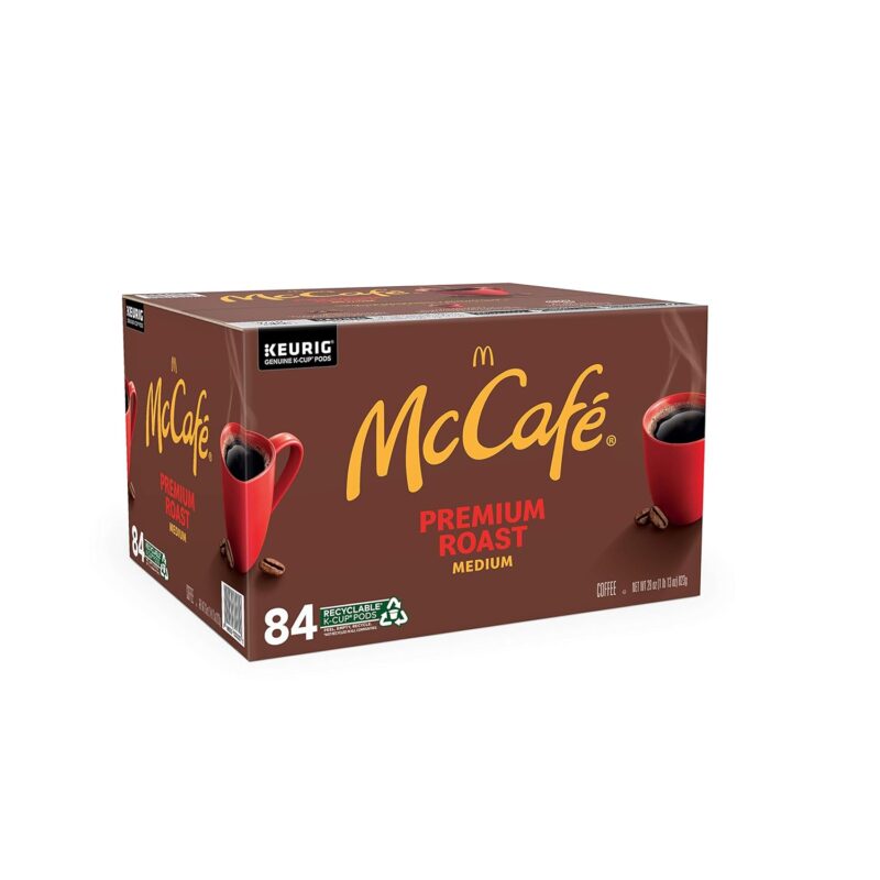 McCafe Premium Roast Coffee Single Serve Keurig K Cup Pods Medium Roast 84 Count 11
