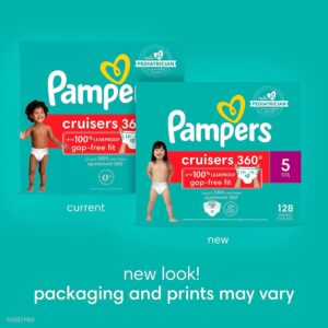 Pampers Cruisers 360 Diapers Size 4 64 count Disposable Diapers 2