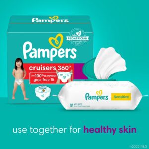 Pampers Cruisers 360 Diapers Size 4 64 count Disposable Diapers 8